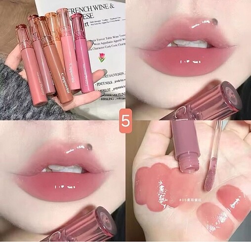  Beden çeşitli Renk Cappuvini Glasting Tint