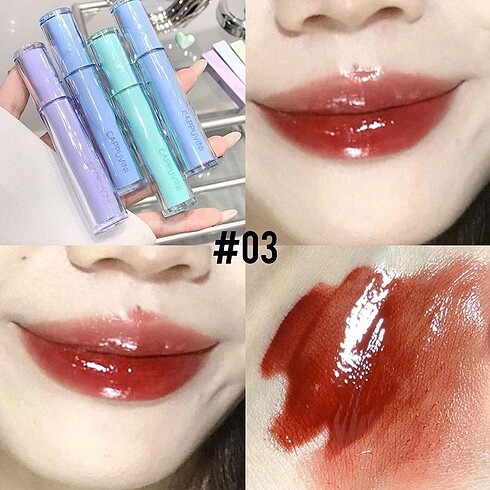 Cappuvini Honey Tea Lip Glaze