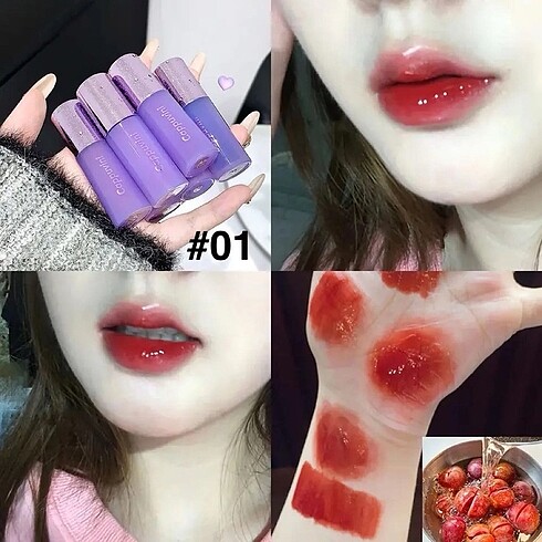Cappuvini Mirror Shine Mini Lip Gloss 01