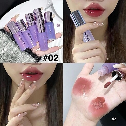 Cappuvini Mirror Shine Mini Lip Gloss 02