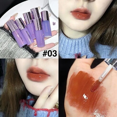 Cappuvini Mirror Shine Mini Lip Gloss 03