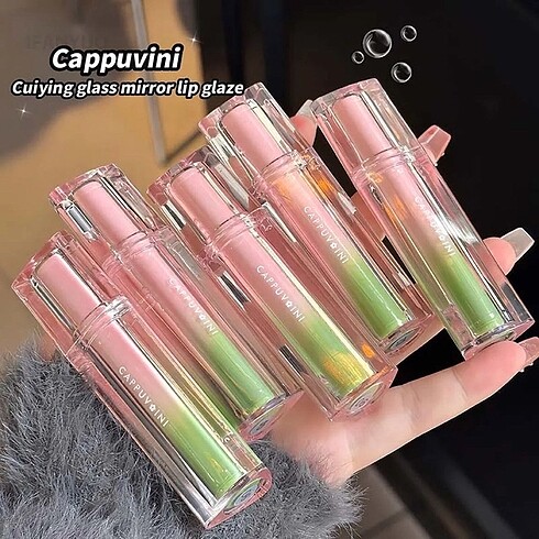 Beden çeşitli Renk Cappuvini 05# Taro Lip Gloss