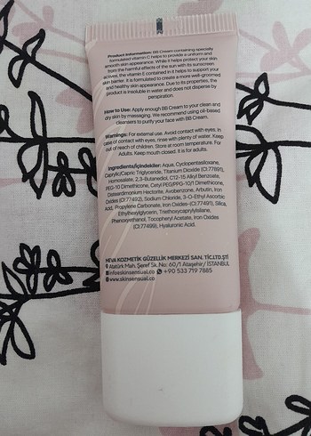 SKINSENSUAL Magic Milk BB Krem - Pembe - Görsel 2