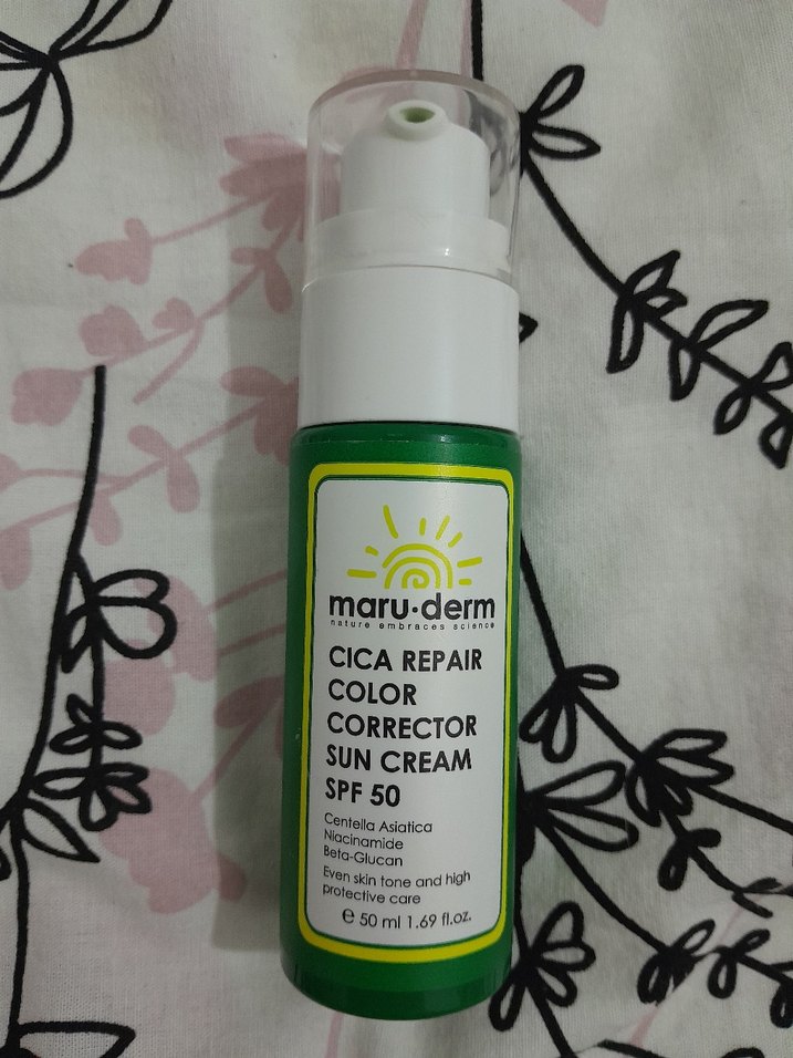 Maru.Derm Cica Repair Renk Düzeltici Güneş Kremi SPF 50 - Görsel 3