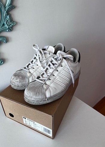 38 Beden beyaz Renk Adidas SuperStar Ayakkabı