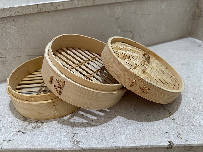Beden Bamboo Buharda Pişirme ve Saklama Kabı