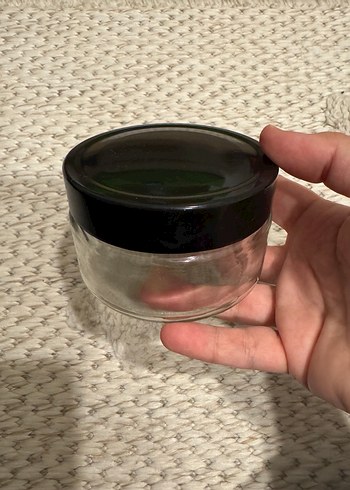 Siyah Kapaklı Boş Cam Çok Amaçlı Kavanoz 23cl - Görsel 2