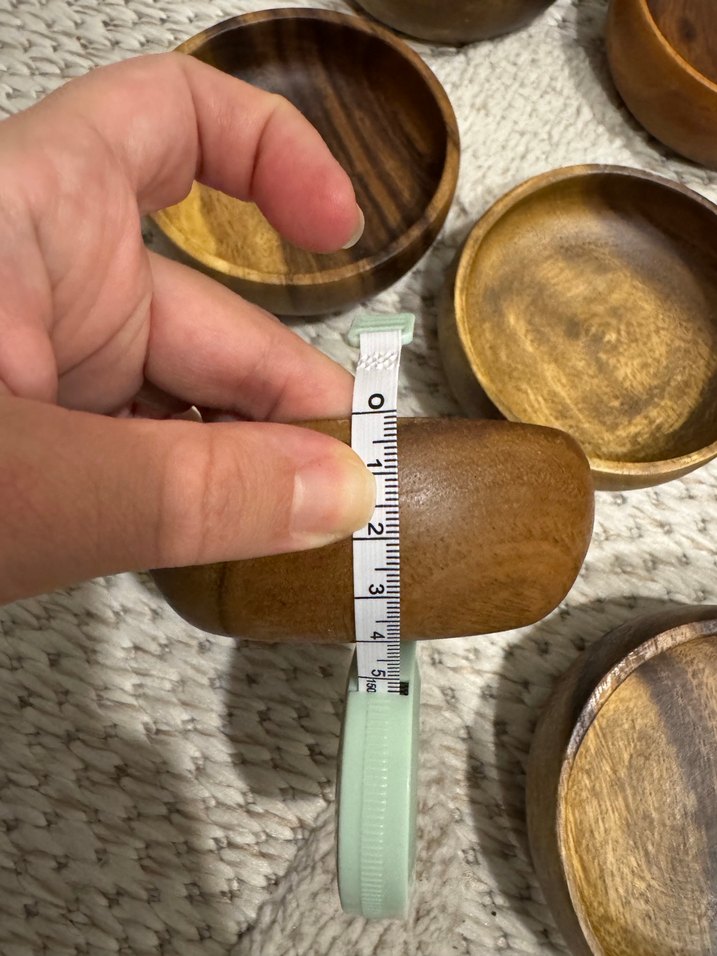 Akasya Çerezlik/ Mumluk (10cm) - Görsel 4