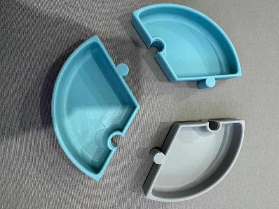 Oioi Vakumlu Silikon Puzzle Mama Tabağı ve Kaşığı - Görsel 4