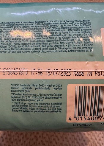 Prima Premium Care Bebek Bezi 5 Beden 41 Adet - Görsel 4