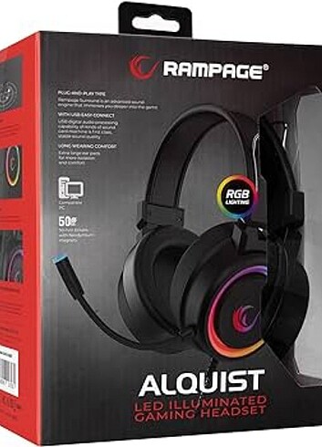 Rampage Gaming Kulaklık alquist 7.1