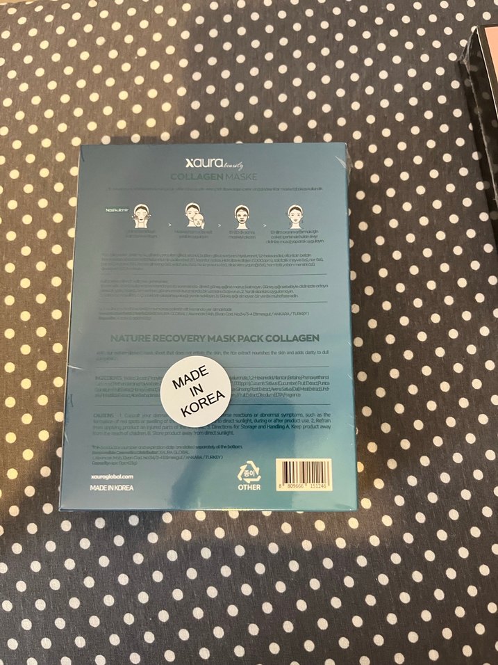 X Aura Collagen Maske 4'lü Paket - Görsel 2