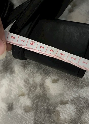 Siyah Tokalı Kadın Topuklu Ayakkabı - Görsel 6