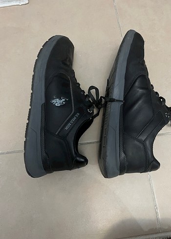 USPA Polo  Erkek Siyah Spor Ayakkabı - Görsel 6