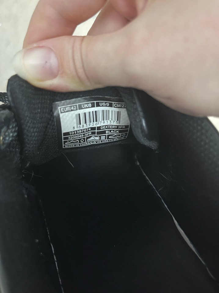 USPA Polo  Erkek Siyah Spor Ayakkabı - Görsel 4