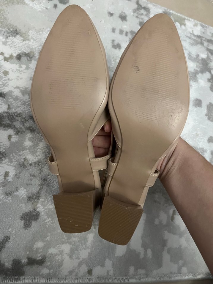 Polaris Bej Topuklu Kadın Ayakkabı - Görsel 4