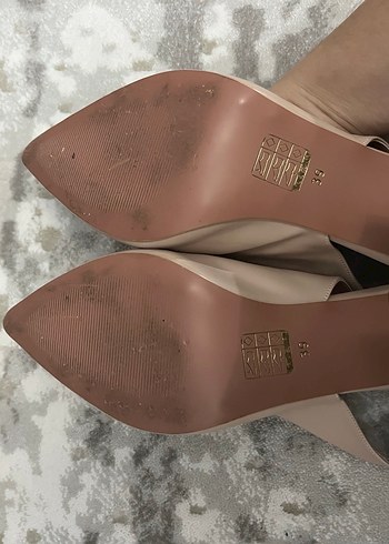 Emre Tunca markalı Bej Topuklu Kadın Ayakkabı - Görsel 5