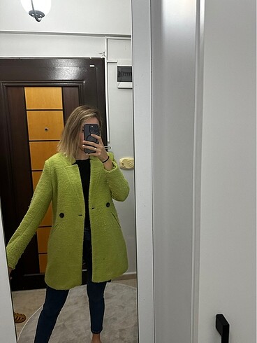 Stradivarius peluş mont