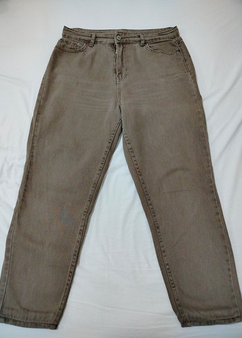 Kahverengi Kadın Boyfriend Kot Pantolon - Görsel 2