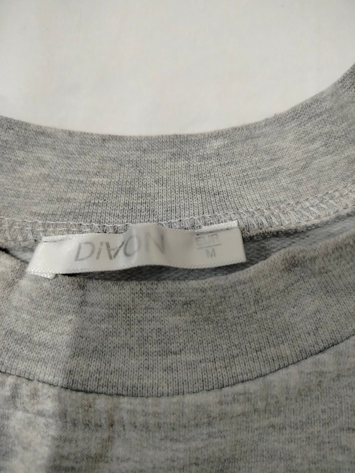 Gri Kadın Brooklyn Baskılı Sweatshirt - Görsel 2