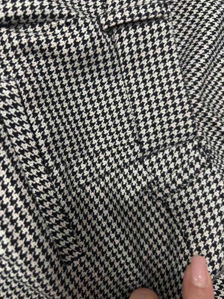 Gri Kadın Pilili Kumaş Pantolon - Görsel 5