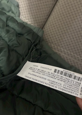 Yeşil Fermuarlı Kadın Mont - Görsel 2