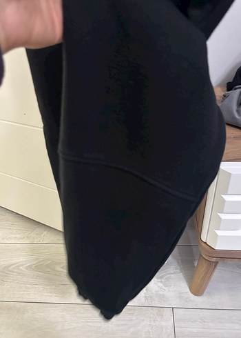 Siyah Rahat Kesim Kadın Eşofman Altı - Görsel 4