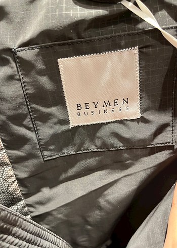 Gri Fermuarlı Erkek Şişme Mont - Görsel 3