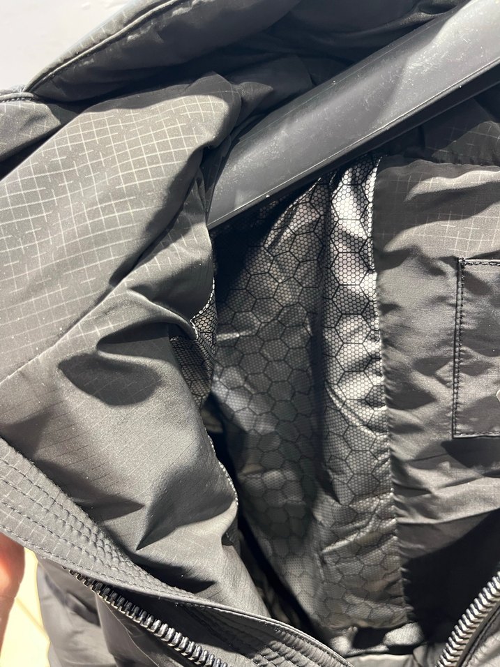 Gri Fermuarlı Erkek Şişme Mont - Görsel 2