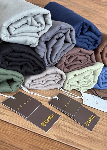 Diğer Kadın Camel Basic Pamuklu Şal