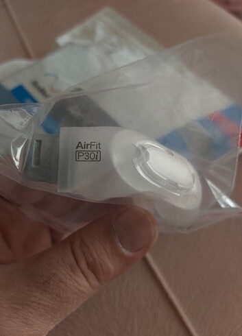 Cpap uyku apnesi maskesi burun yastıkcığı