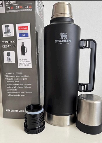 Stanley 3000ML Siyah Termos