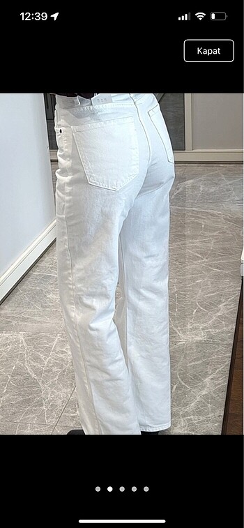 Bershka Bershka Beyaz Jean
