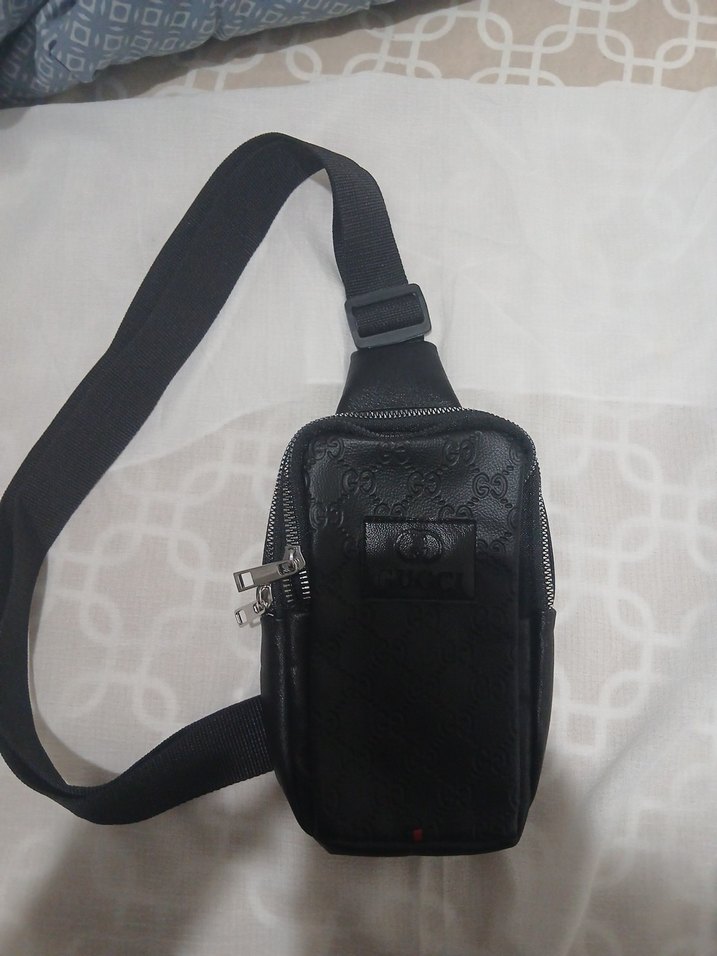 Gucci Siyah Erkek Omuz Çantası - Görsel 2