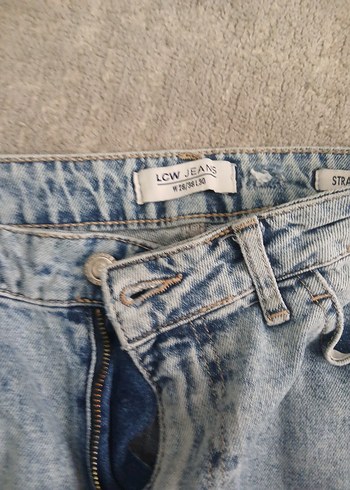 Mavi Pastel Renk Kadın Denim Pantolon - Görsel 4