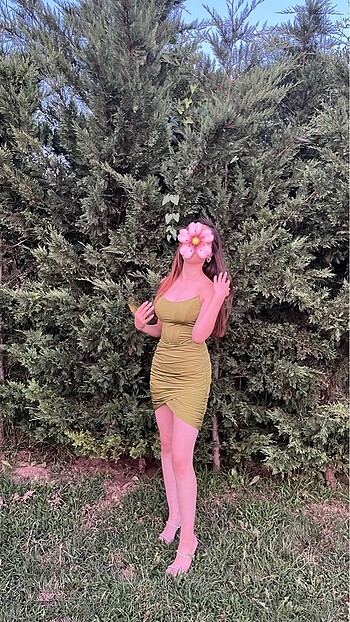 Trend-milla straplez elbise