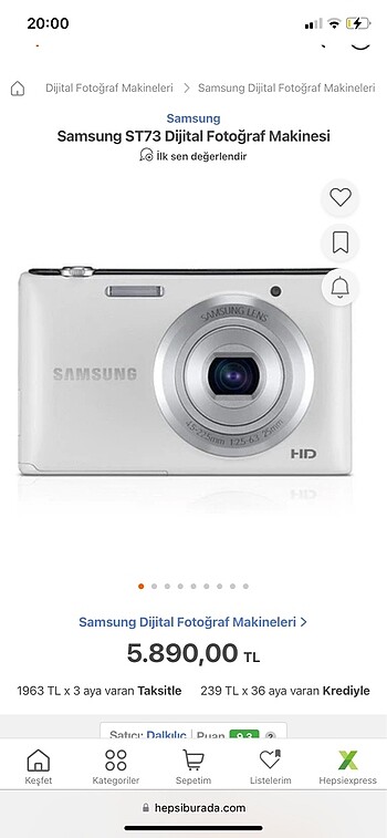 Samsung HD Fotoğraf Makinesi