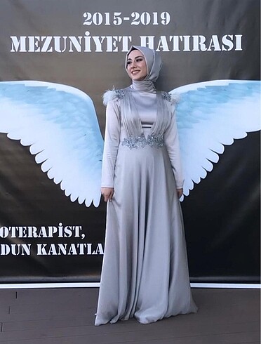 xl Beden Tesettür abiye şal ile beraber