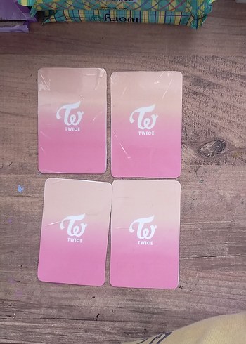  Pastel Pembe TWICE Allık Kartları