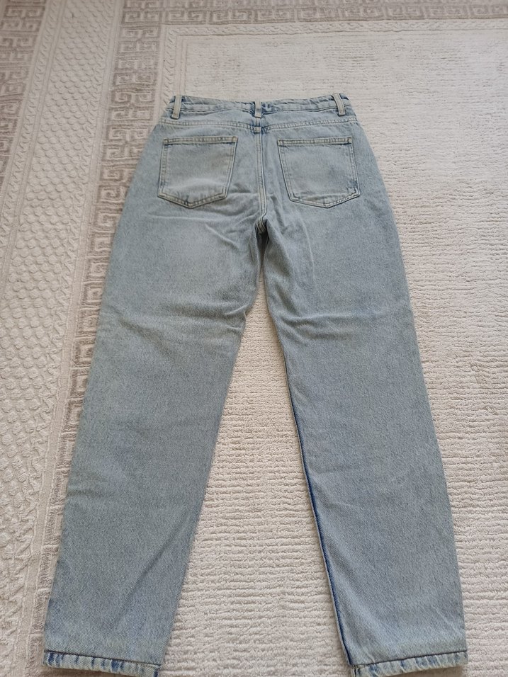 Kadın Mavi Jean - Görsel 4