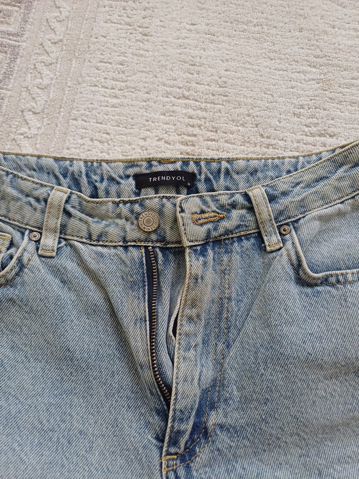 Kadın Mavi Jean - Görsel 3