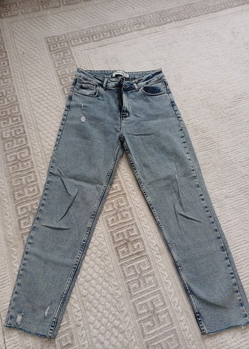 Kadın Mavi Jean - Görsel 4
