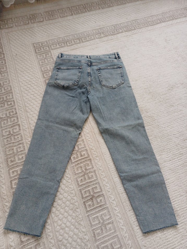 Kadın Mavi Jean - Görsel 3