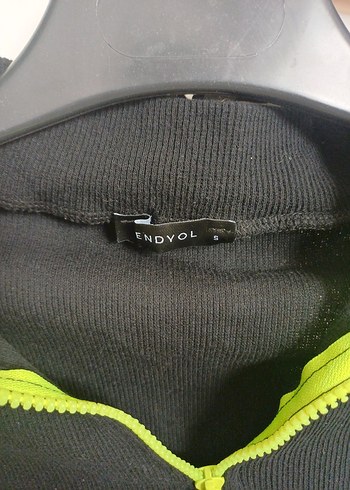 Siyah Yarım Fermuarlı Yüksek Yakalı Kadın Kazak - Görsel 3