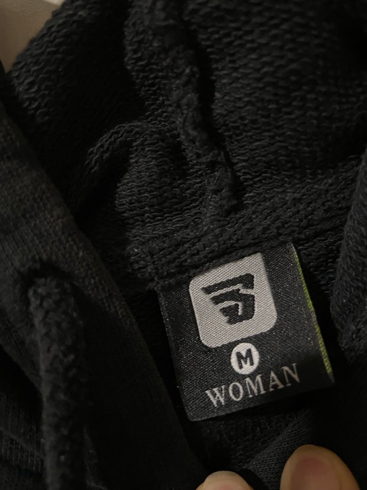 Siyah Kısa Kollu Kemerli Sweatshirt - Görsel 3