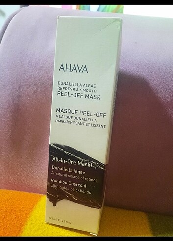 Ahava dunaliella algae soyulabilir maske