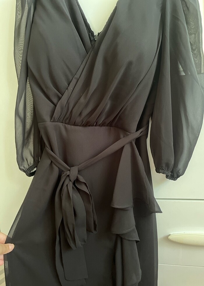 siyah elbise - Görsel 2