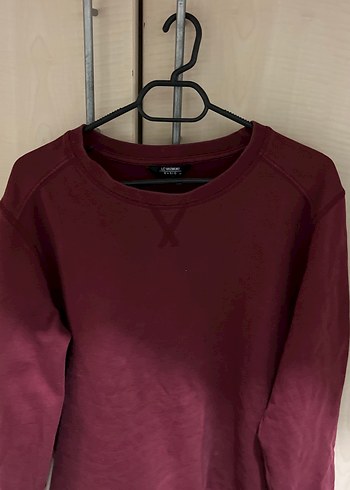 Bordo Kadın  Sweatshirt - Görsel 2