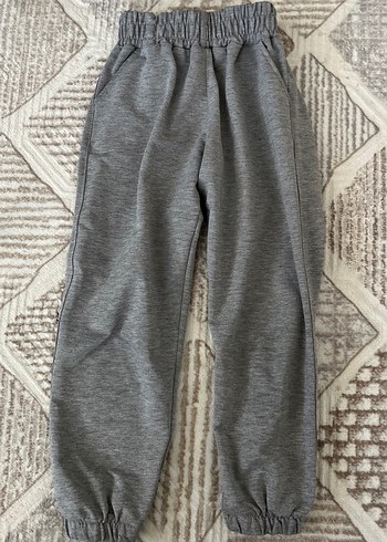 Gri Rahat Kesim çocuk Eşofman Altı - Görsel 2