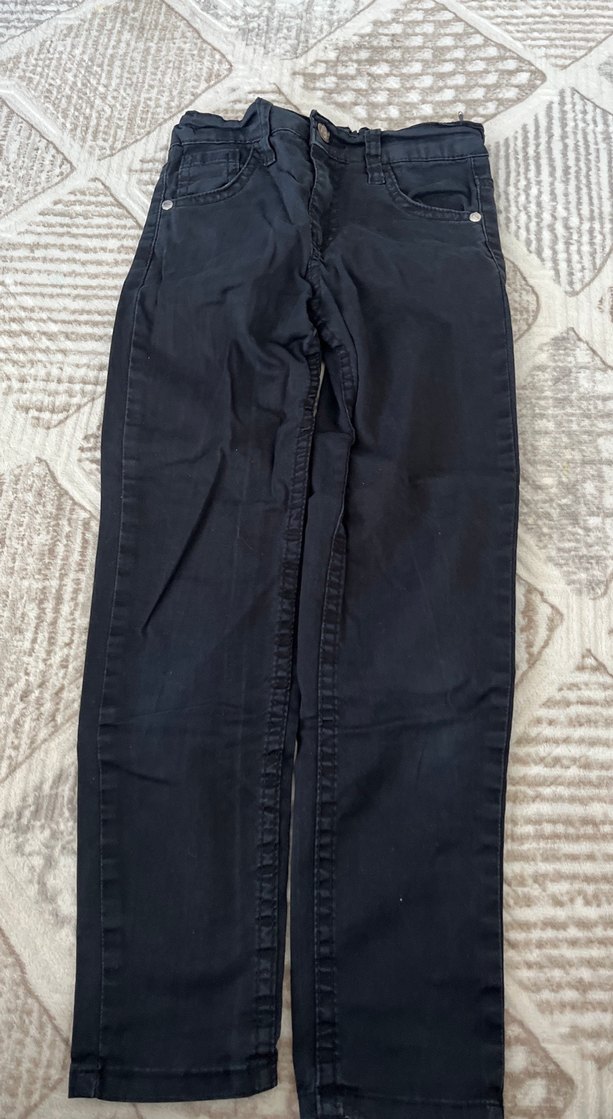 Siyah dar pantolon - Görsel 2